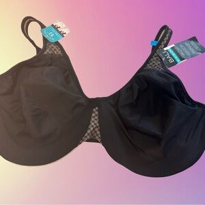 Bali Women's Elegant Black Lace Bra